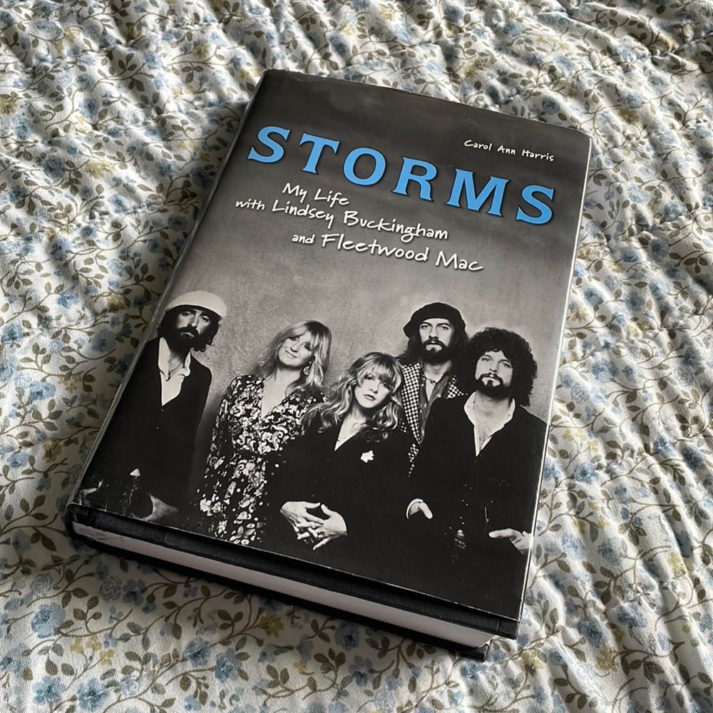 A Fleetwood Mac book “Storms” By Carol Ann Harris